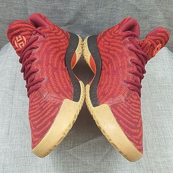 Adidas Harden Vol. 1 LS Primeknit Collegiate Burgundy EUC cq1400 Men\'s SZ 9.5 main image 5